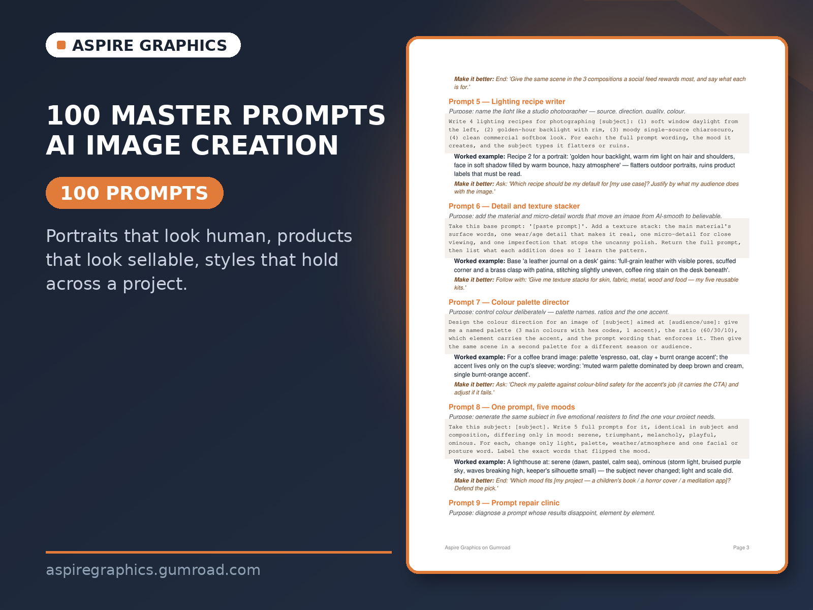 100 Master Prompts for AI Image Creation
