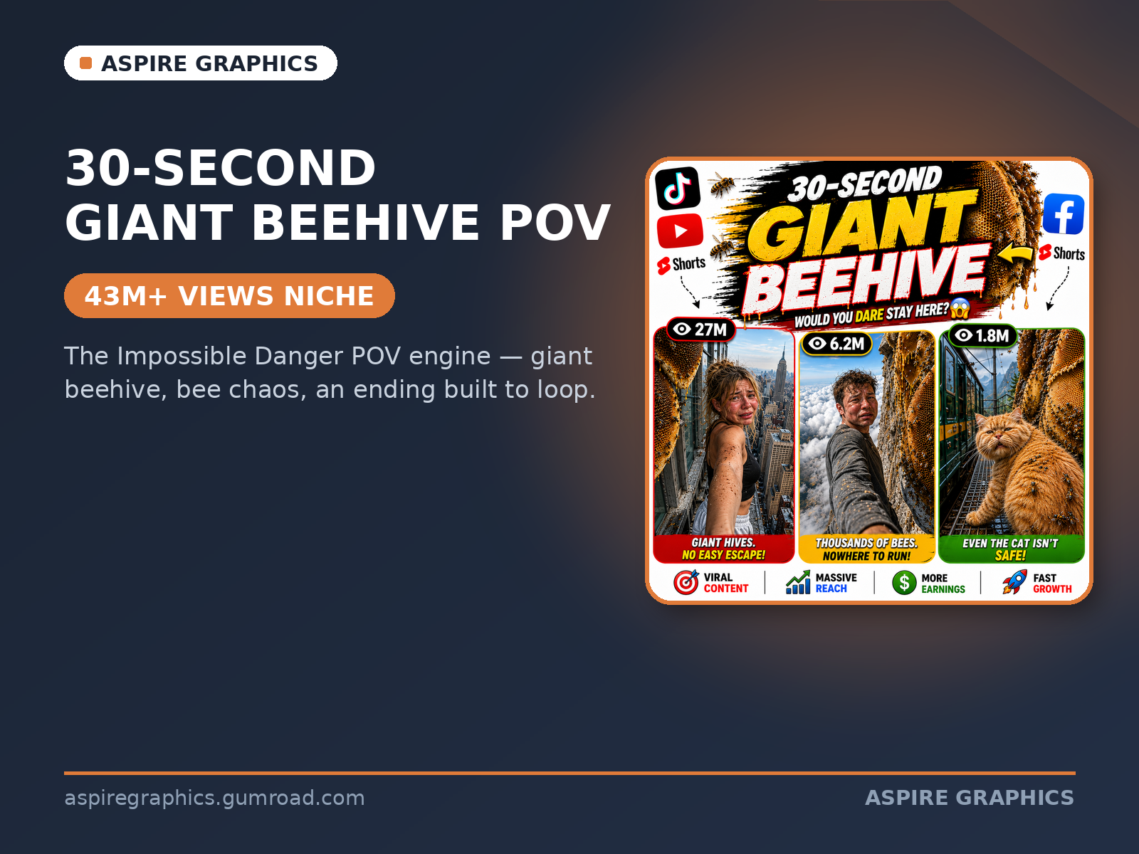 30-Second Giant Beehive POV