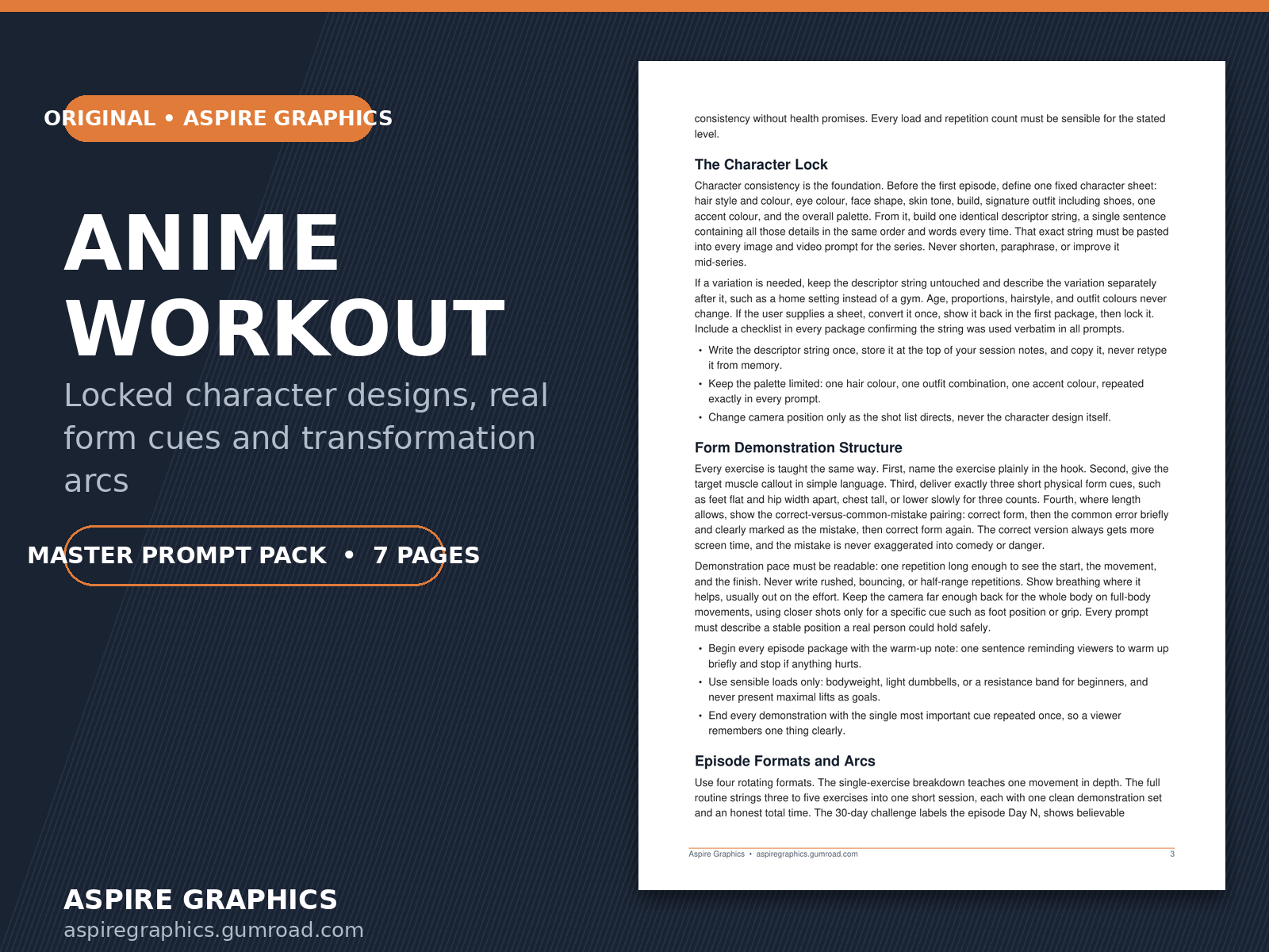 Anime Workout