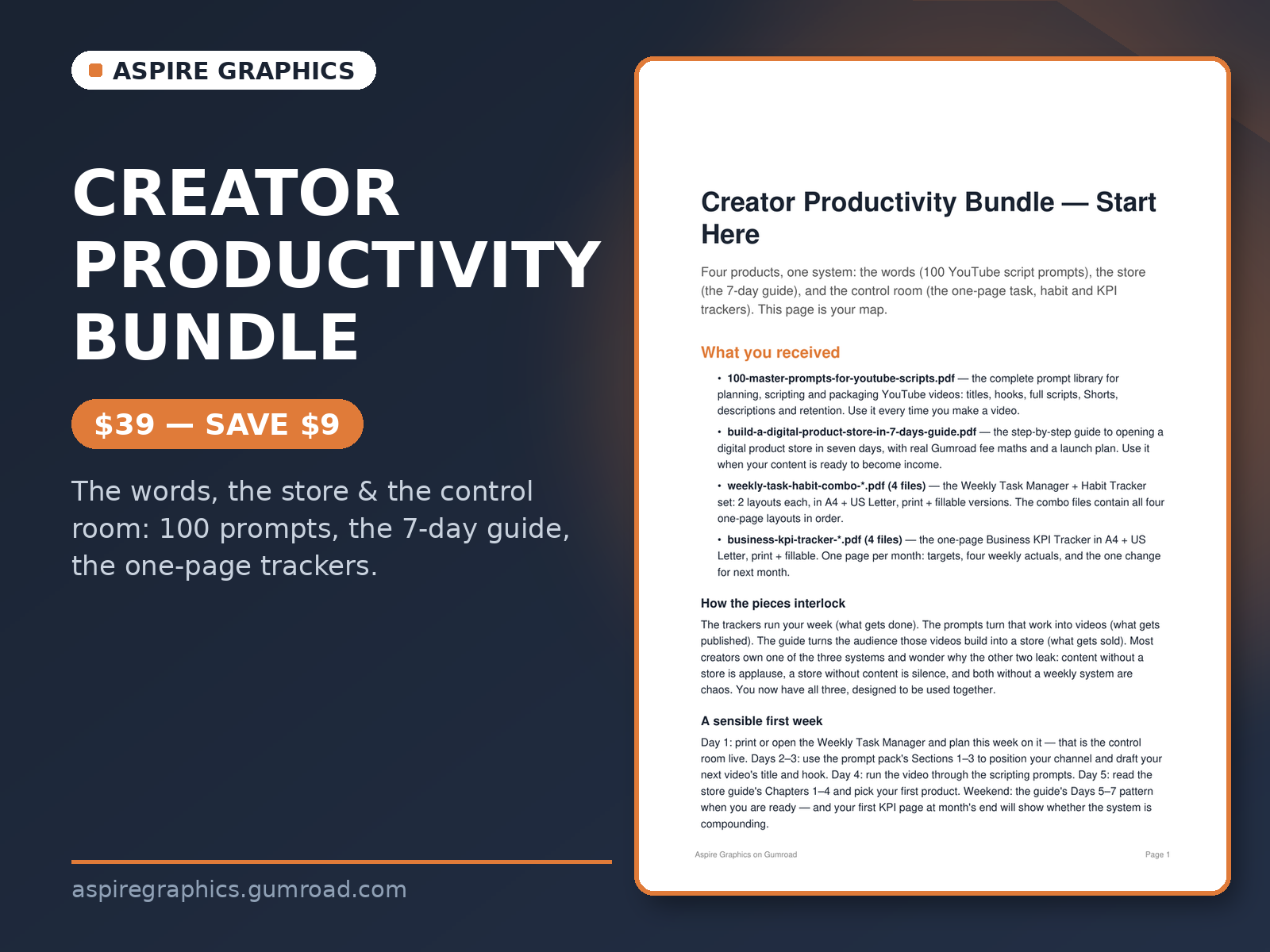 Creator Productivity Bundle