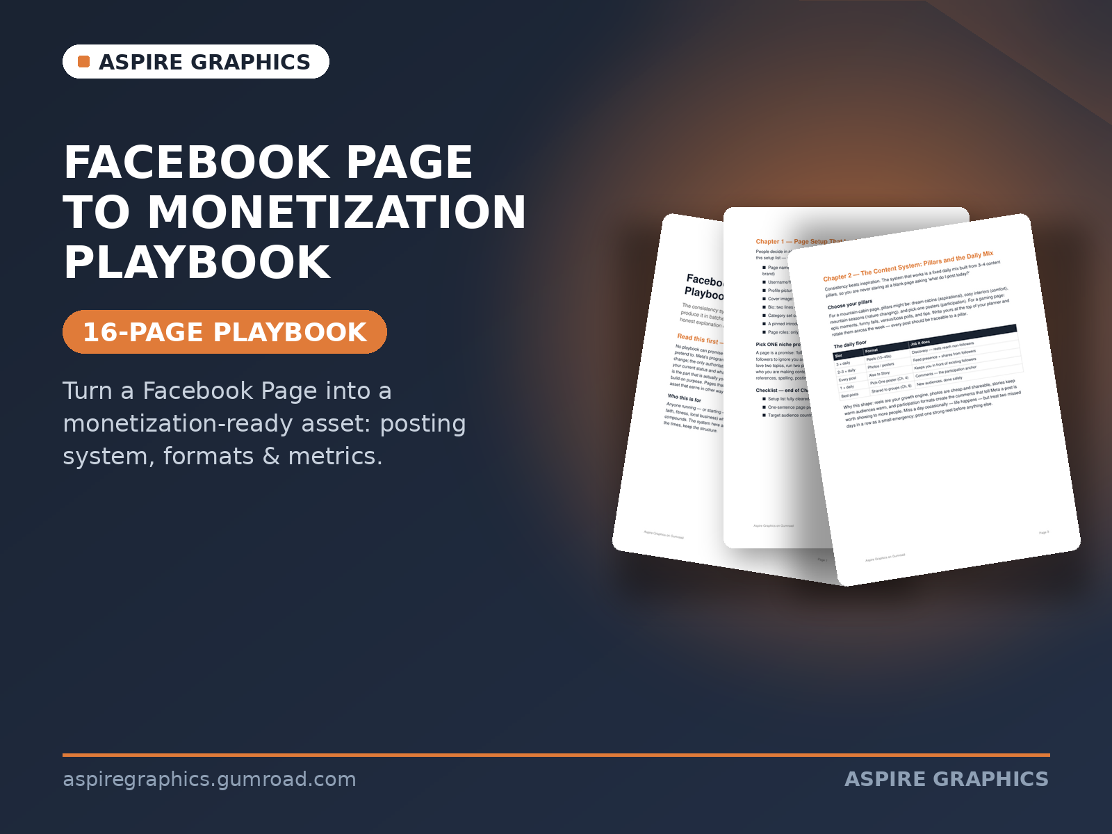 Facebook Page to Monetization Playbook
