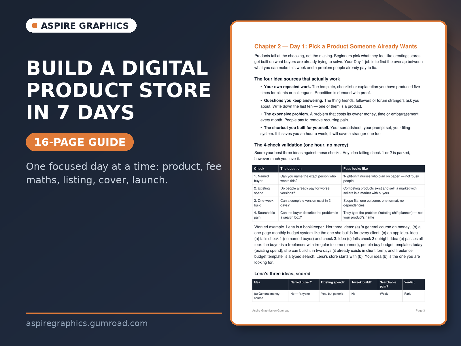 Guide: Build a Digital Product Store in 7 Days