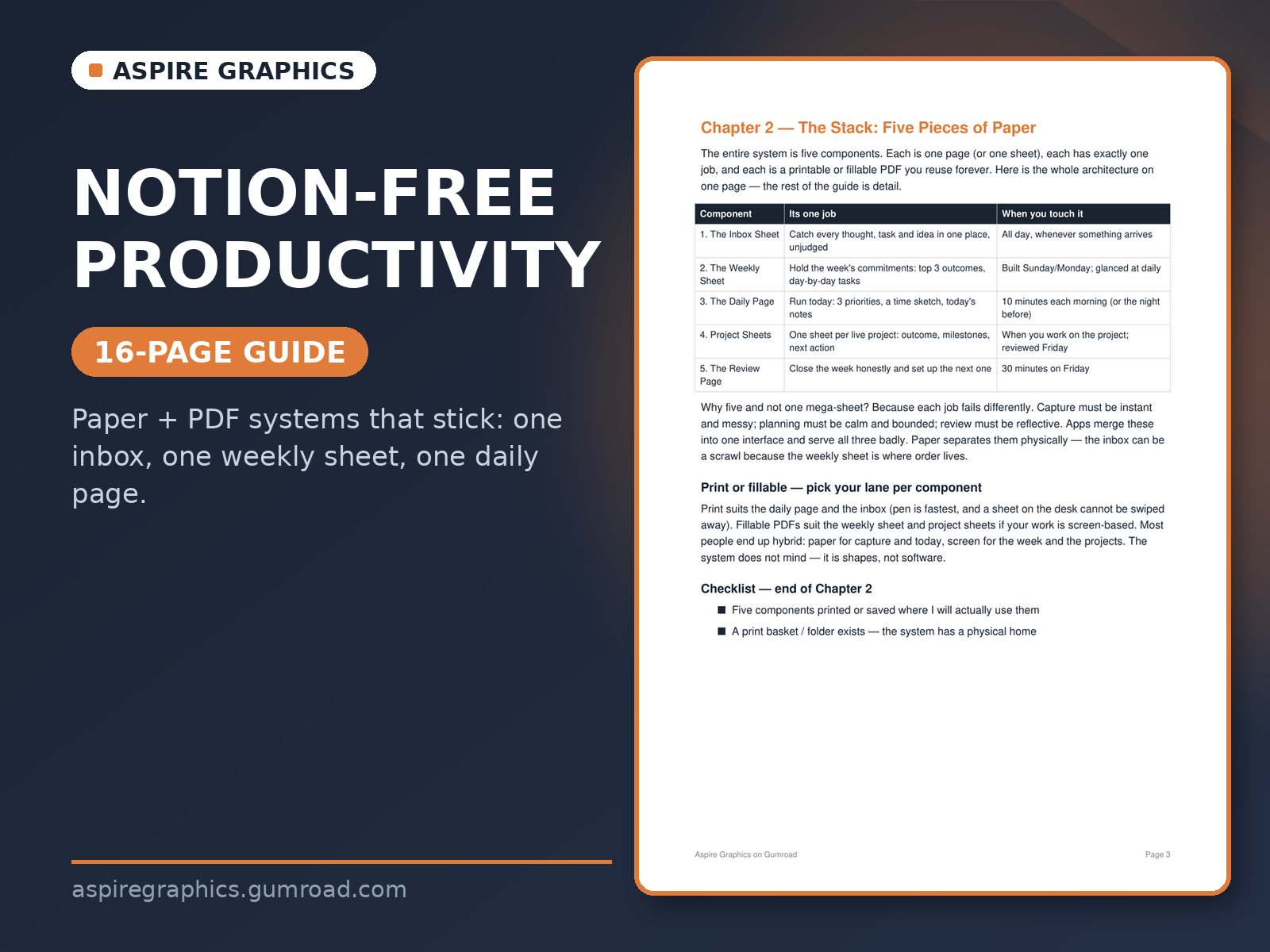 Guide: Notion-Free Productivity