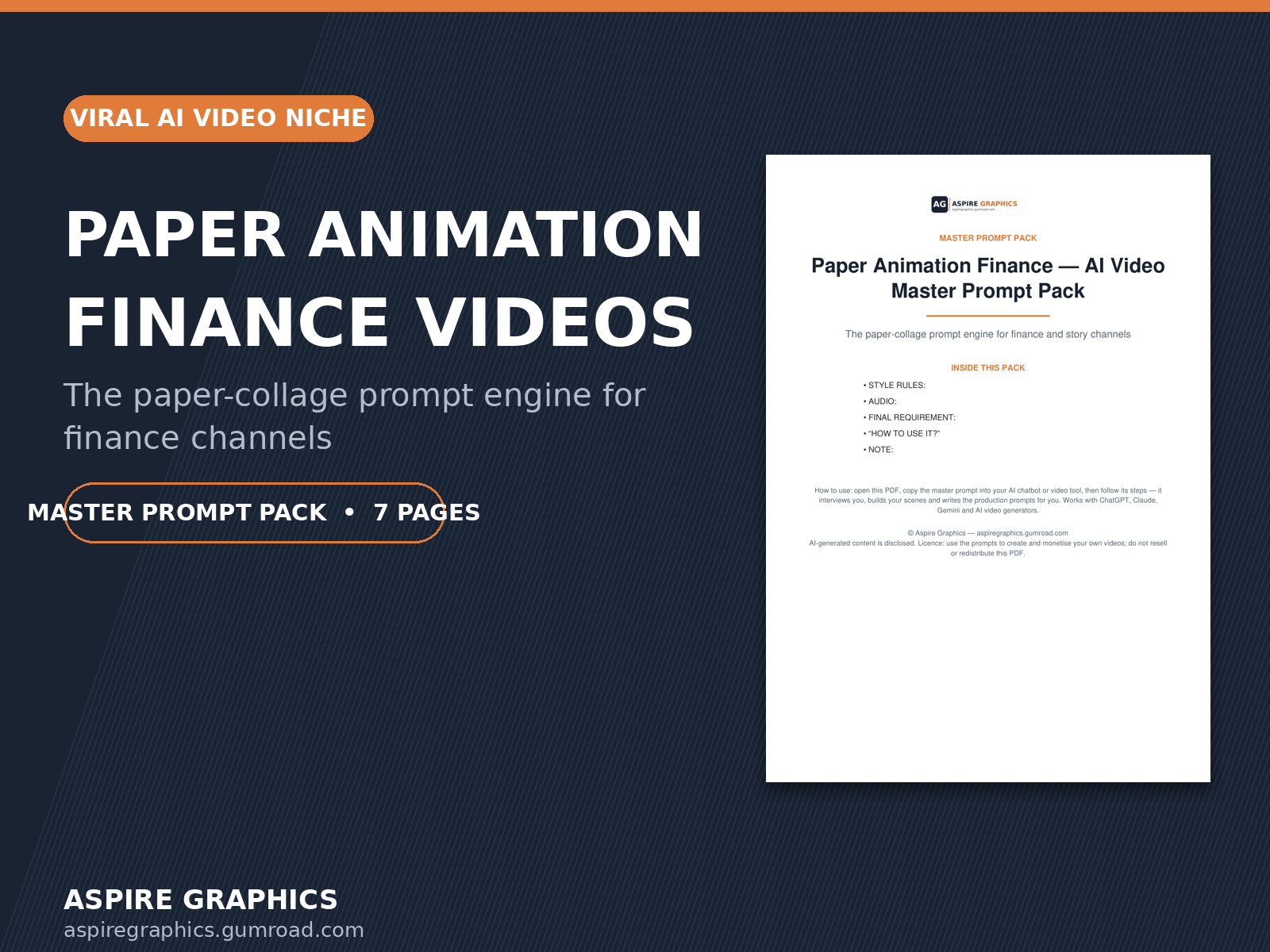 Paper Animation Finance