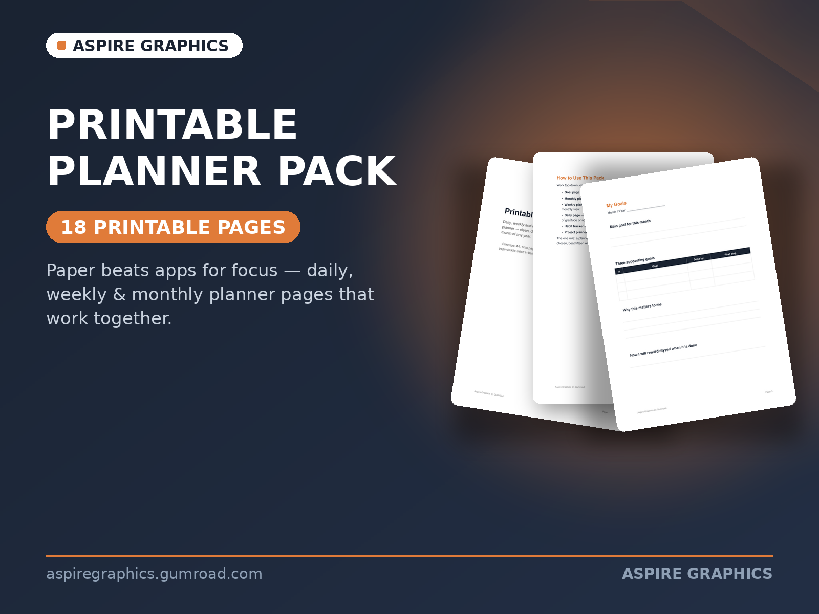 Printable Planner Pack